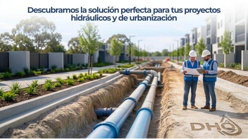 Descubramos la solución perfecta para tus proyectos hidráulicos y de urbanización
