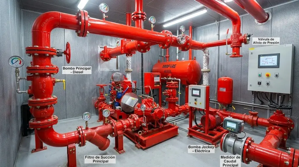 DHQ brinda soluciones para sistemas contra incendios instalados